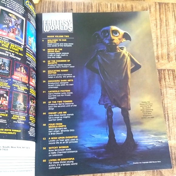 📚VTF Fantasy World's The Lord of The Rings magazine No.2 Y2K 📚 - Picture 3 of 11